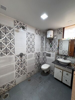 Living Room in 3 BHK Apartment at Dwarka – for Rent