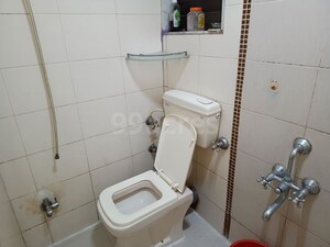 Bathroom in 3 BHK Apartment at Kesar Gardens, Kharghar – for Sale