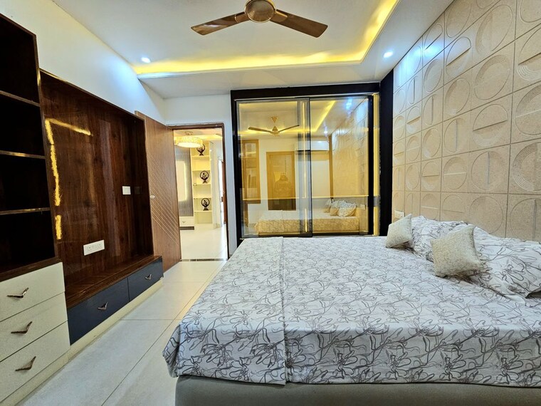 Bedroom, chandigarh airport 3 Bedroom 1350 Sq.Ft. Apartment In Chandigarh Airport Chandigarh 10528725
