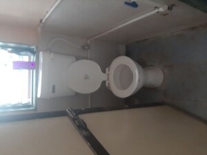 Bathroom in 1 BHK Apartment at Shree Sai Usha Complex, Bhandup West – for Rent