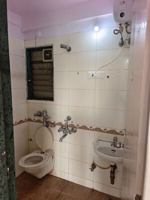 Bathroom in 2 BHK Apartment at Lodha Paradise, Majiwada – for Sale