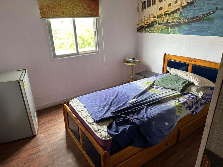 Bedroom, kalkaji 1 RK 900 Sq.Ft. Builder Floor In Kalkaji Delhi 10528809