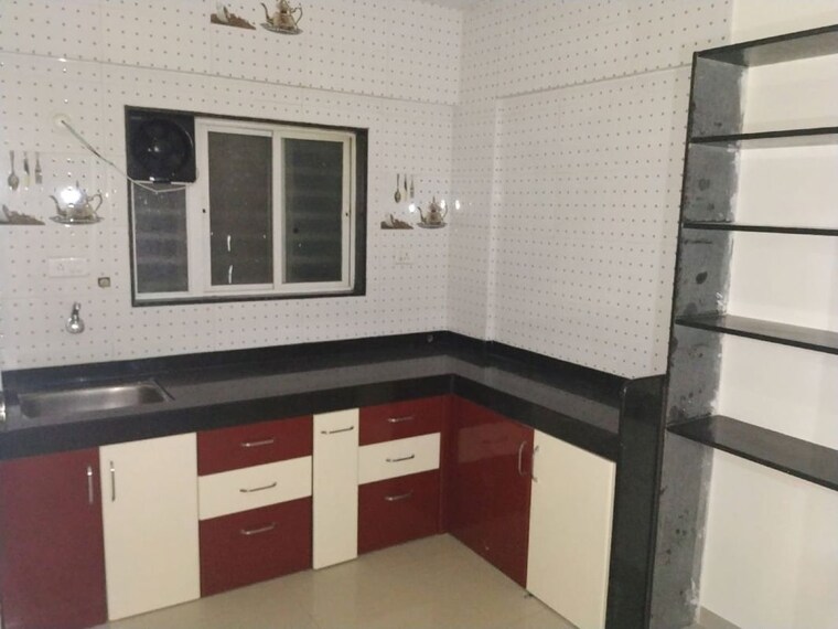 Kitchen, raj-aangan 1 Bedroom 450 Sq.Ft. Apartment In Ravet Pune 10528842