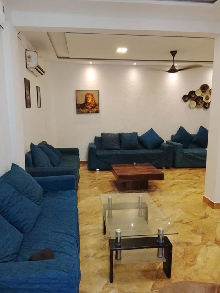 Living Room, cosmos-hawaiian-village 4 Bedroom 1500 Sq.Ft. Villa In Ghodbunder Road Thane 10528866