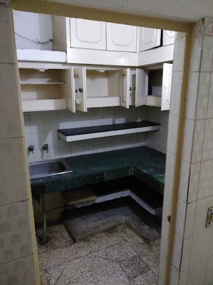 Kitchen in Studio Builder Floor at Lajpat Nagar 4 – for Rent