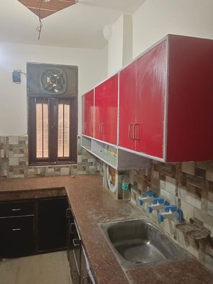 Kitchen in 2 BHK Builder Floor at Uttam Nagar – for Rent