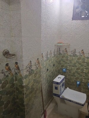 Bathroom in 2 BHK Builder Floor at Uttam Nagar – for Rent