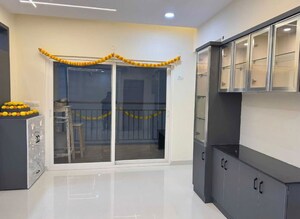 Living Room in 2 BHK Apartment at Frontline Seven, Kokapet – for Rent
