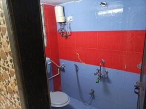 Bathroom in 2 BHK Apartment at Brahamand Phase 6 Chs Ltd, Brahmand – for Sale