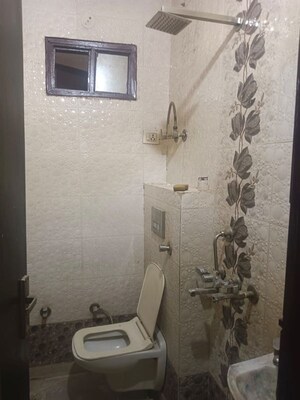 Bathroom in 2 BHK Builder Floor at Uttam Nagar – for Rent