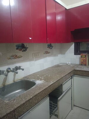 Kitchen in 2 BHK Builder Floor at Uttam Nagar – for Rent