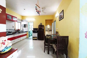 Living Room in 2 BHK Apartment at Kudasan – for Sale