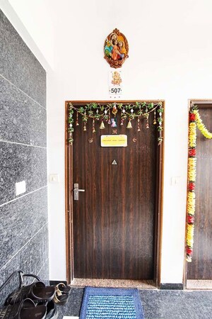 Building Lobby in 2 BHK Apartment at Kudasan – for Sale
