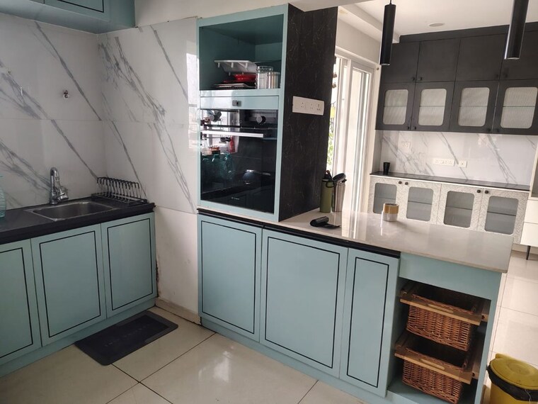 Kitchen, marina-skies 3 Bedroom 1650 Sq.Ft. Apartment In Hi Tech City Hyderabad 10529007