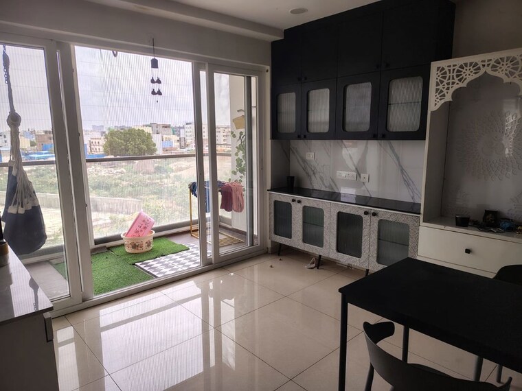 Kitchen, marina-skies 3 Bedroom 1650 Sq.Ft. Apartment In Hi Tech City Hyderabad 10529007