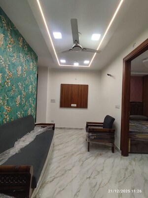 Living Room in 1 BHK Builder Floor at Uttam Nagar – for Rent