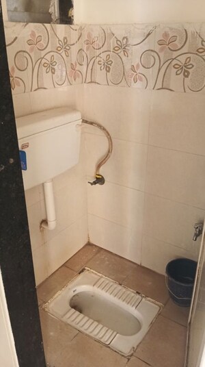 Bathroom in 1 BHK Apartment at Shankar Palace CHS, Ulwe – for Rent