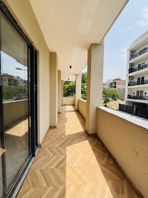 Balcony in 4 BHK Builder Floor at Ansal API Esencia, Sector 67 – for Sale