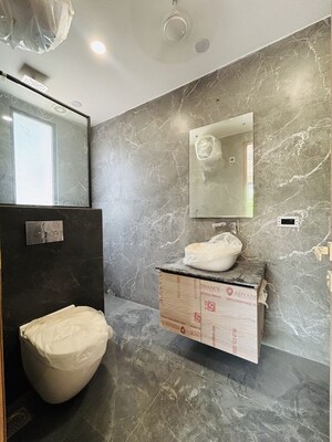 Bathroom in 4 BHK Builder Floor at Ansal API Esencia, Sector 67 – for Sale