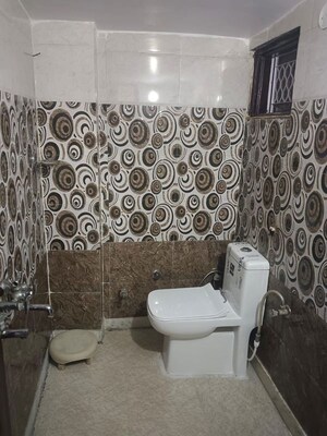Bathroom in 2 BHK Builder Floor at Uttam Nagar – for Rent