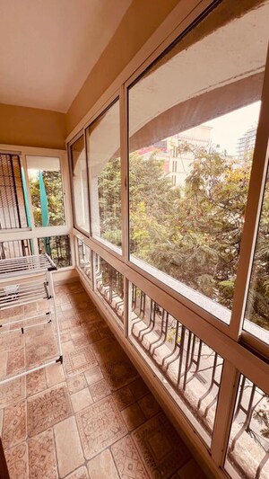 Balcony in 2 BHK Apartment at Mount Mary Bandra, Bandra West – for Rent