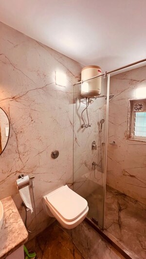 Bathroom in 2 BHK Apartment at Mount Mary Bandra, Bandra West – for Rent