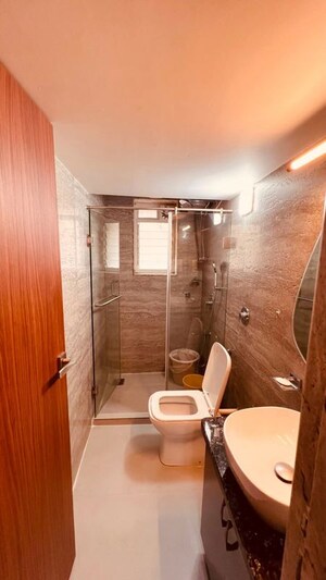 Bathroom in 2 BHK Apartment at Mount Mary Bandra, Bandra West – for Rent