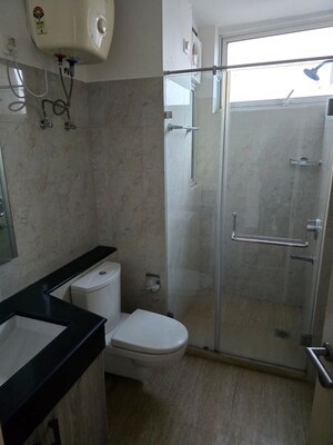 Bathroom in 5 BHK Apartment at Pioneer Park Presidia, Sector 62 – for Rent