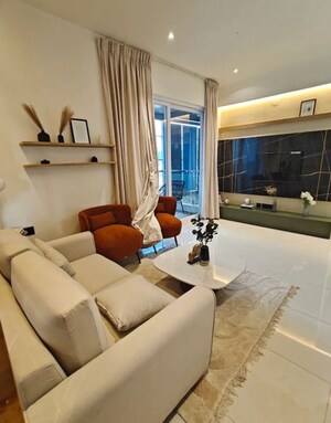 Living Room in 3 BHK Apartment at SBR Magnus, Katamnallur – for Sale