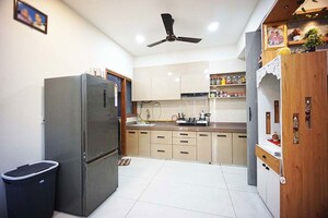 Kitchen in 3 BHK Apartment at Sargasan – for Sale