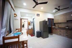 Kitchen in 3 BHK Apartment at Sargasan – for Sale