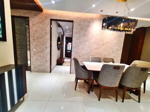 Dining area in 3 BHK Apartment at Dhakoli – for Sale