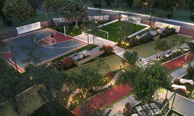 Garden, sowparnika-life-on-the-green 5 Bedroom 2316 Sq.Ft. Villa In Bidaraguppe Bangalore 10529160