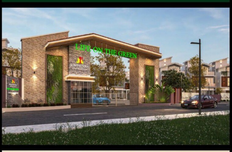 Exterior View, sowparnika-life-on-the-green 5 Bedroom 2316 Sq.Ft. Villa In Bidaraguppe Bangalore 10529160