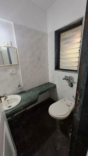 Bathroom in 2 BHK Apartment at Harshvardhan CHS Powai, Powai – for Rent