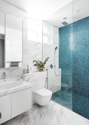 Bathroom in 3.5 BHK Builder Floor at Sector 107 – for Sale