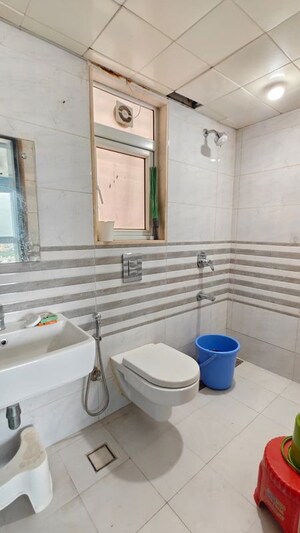 Bathroom in 2 BHK Apartment at Nahar F Residences, Balewadi – for Sale