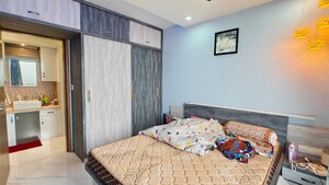 Bedroom in 2 BHK Apartment at Nahar F Residences, Balewadi – for Sale