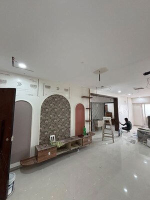 Living Room in 3 BHK Apartment at Praneeth Pranav Solitaire, Bachupally – for Rent