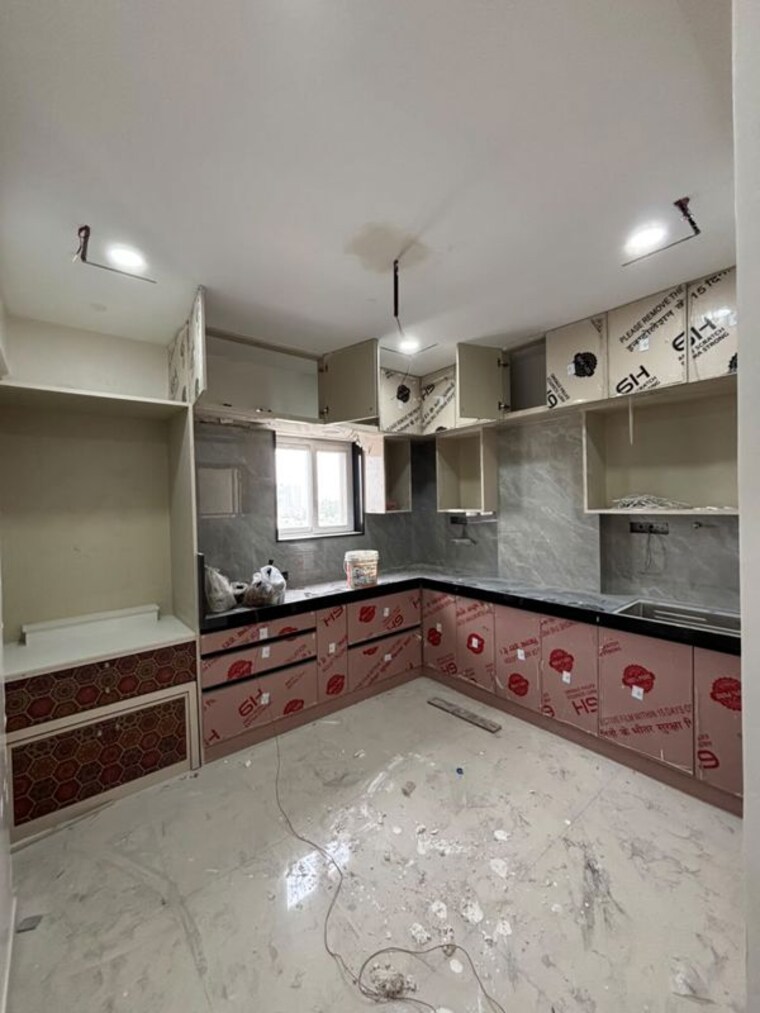 Kitchen, praneeth-pranav-solitaire 3 Bedroom 1701 Sq.Ft. Apartment In Bachupally Hyderabad 10529325