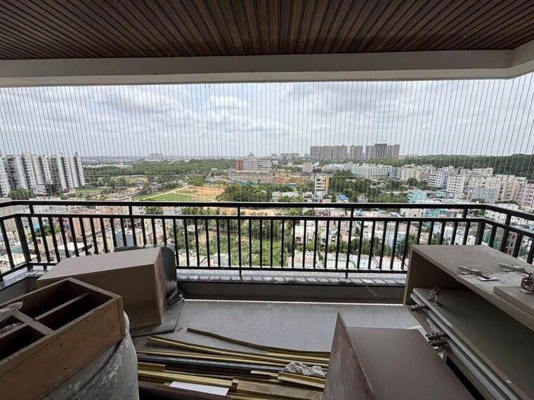 Balcony, praneeth-pranav-solitaire 3 Bedroom 1701 Sq.Ft. Apartment In Bachupally Hyderabad 10529325