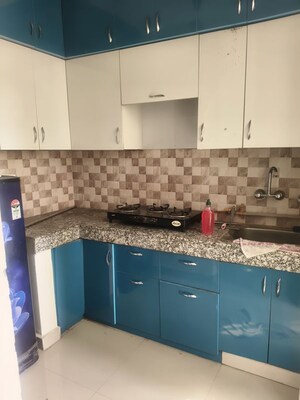 Kitchen in 2 BHK Apartment at JKG Palm Resort, Raj Nagar Extension – for Rent