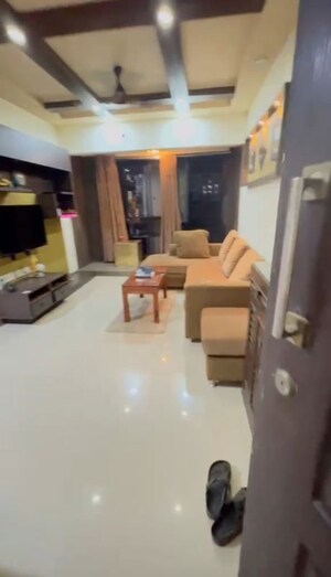 Living Room in 2 BHK Apartment at Swapnalok Towers, Malad East – for Rent