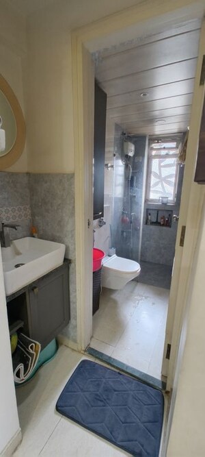 Bathroom in 2 BHK Apartment at Bharat Ecovistas, Shilphata – for Sale