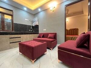 Living Room in 1 BHK Builder Floor at Saket – for Rent