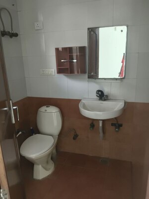 Bathroom in 3 BHK Independent House at RWA Apartments Sector 52, Sector 52 – for Rent