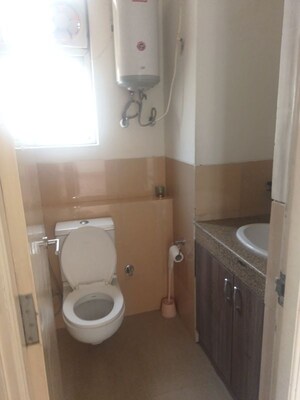 Bathroom in 3 BHK Apartment at Emaar Emerald Floors, Sector 65 – for Rent