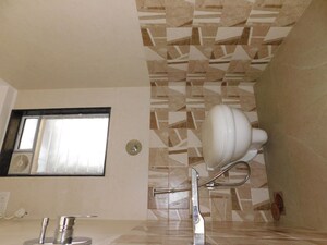 Washroom in 2 BHK Apartment at Omkar CHS Mulund, Mulund East – for Sale