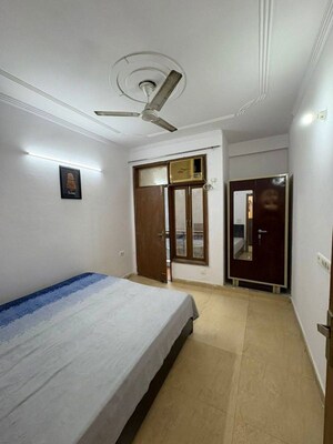 Bedroom in 1 BHK Builder Floor at Saket – for Rent