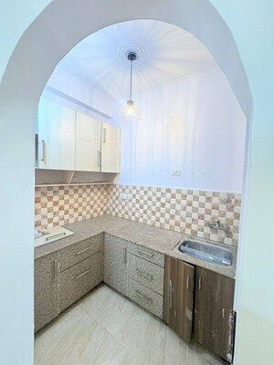 Bathroom in 1 BHK Builder Floor at Saket – for Rent